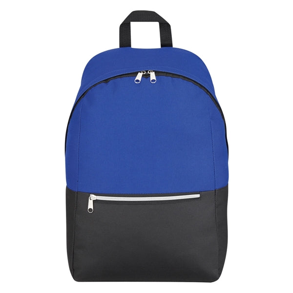 Aracri Silver Zippered Backpack
