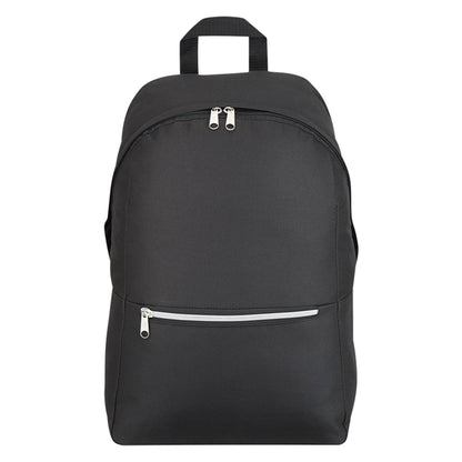 Aracri Silver Zippered Backpack