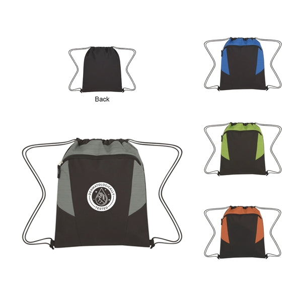 Everyday Heathered Drawstring Bag