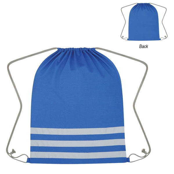 Reflective Safety Drawstring Bag