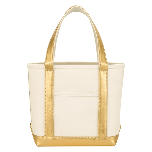 Stylish Metallic Designed Cotton Canvas Bag
