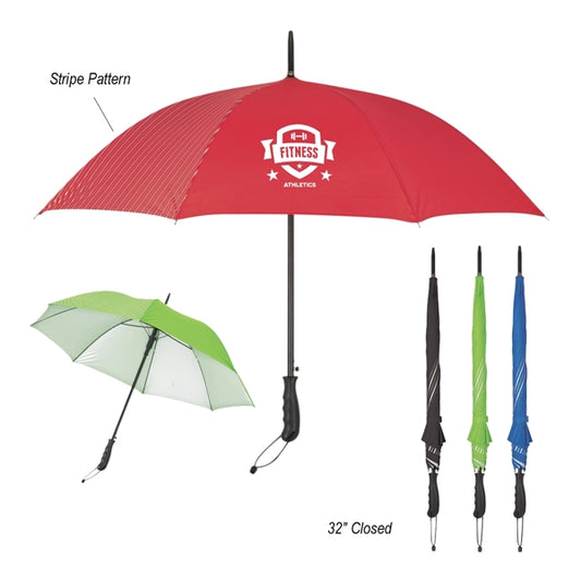 46" Custom Panel Umbrella with Stripes
