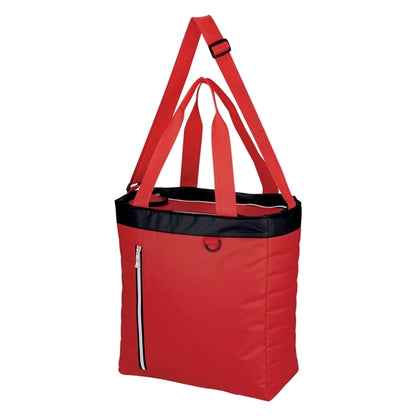 Quilted Polyester Cooler Tote Bag