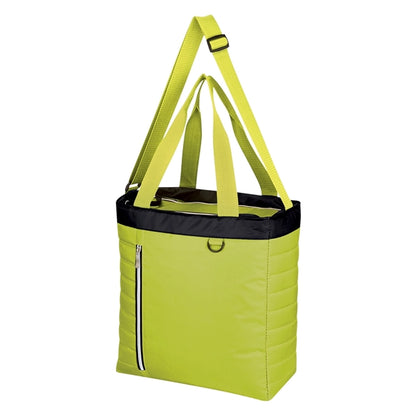 Quilted Polyester Cooler Tote Bag