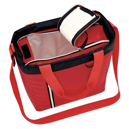 Quilted Polyester Cooler Tote Bag