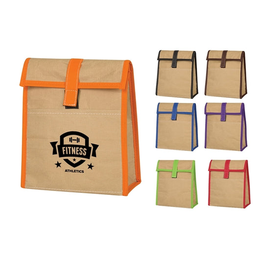 Woven Lunch Paper Bag