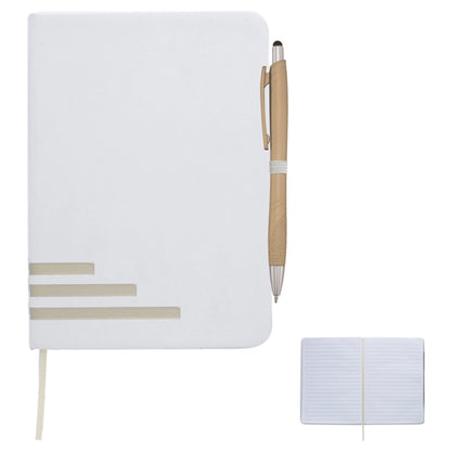 Metallic Accented Journal with Stylus