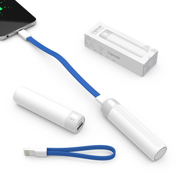Capsule-Like Compact Power Bank