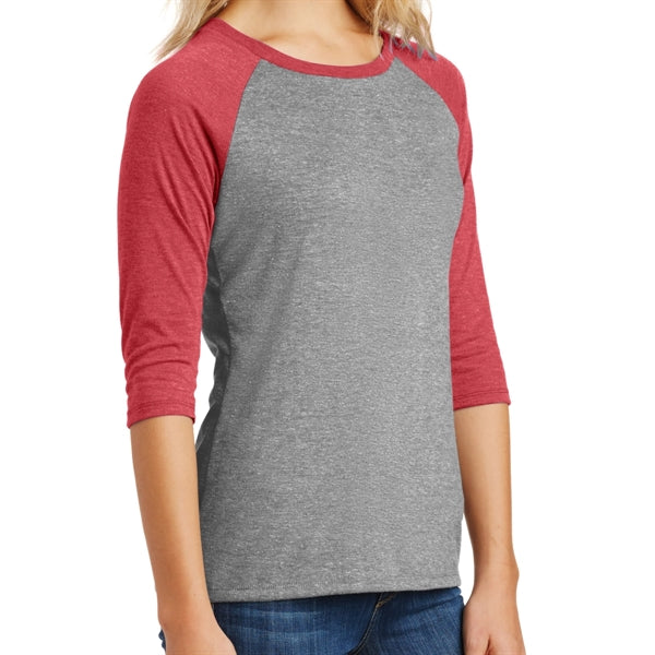 Ladies 3/4 Sleeve Raglan