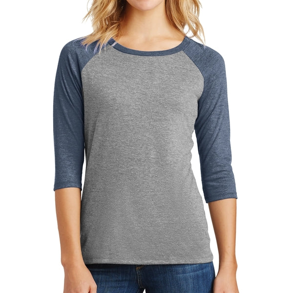 Ladies 3/4 Sleeve Raglan