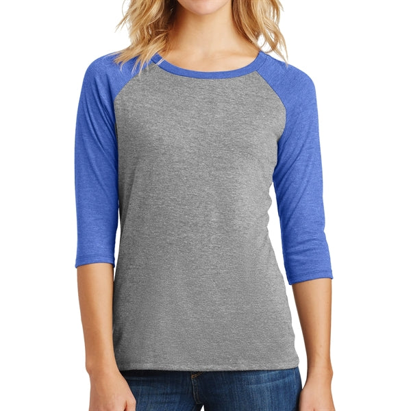 Ladies 3/4 Sleeve Raglan