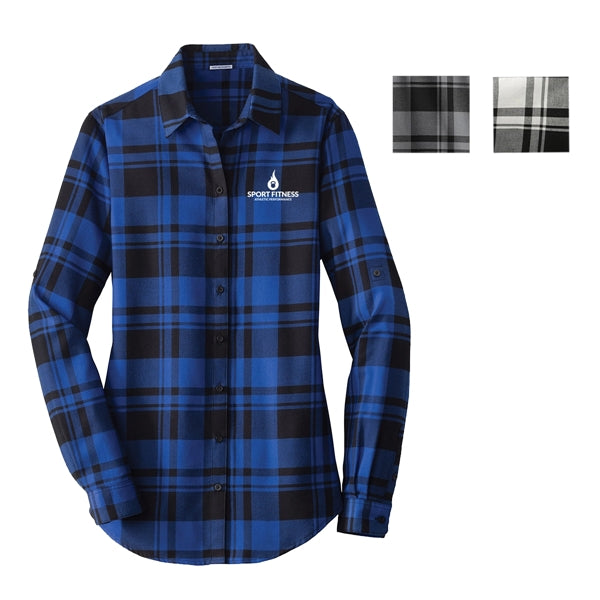 Port Authority Women's Longer Flannel Tunic