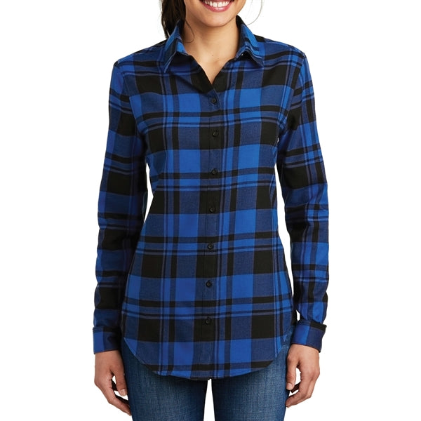 Port Authority Women's Longer Flannel Tunic
