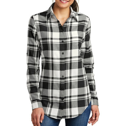 Port Authority Women's Longer Flannel Tunic