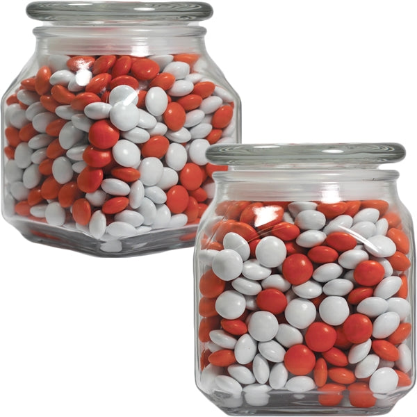 Customizable Square Apothecary Jar