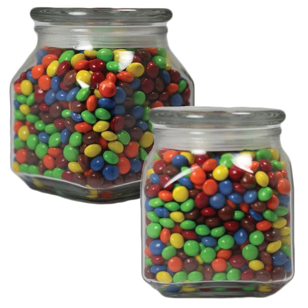 Customizable Square Apothecary Jar