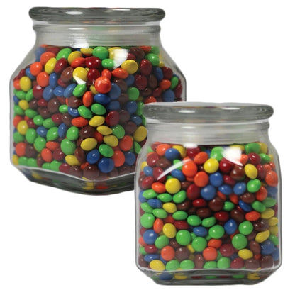 Customizable Square Apothecary Jar