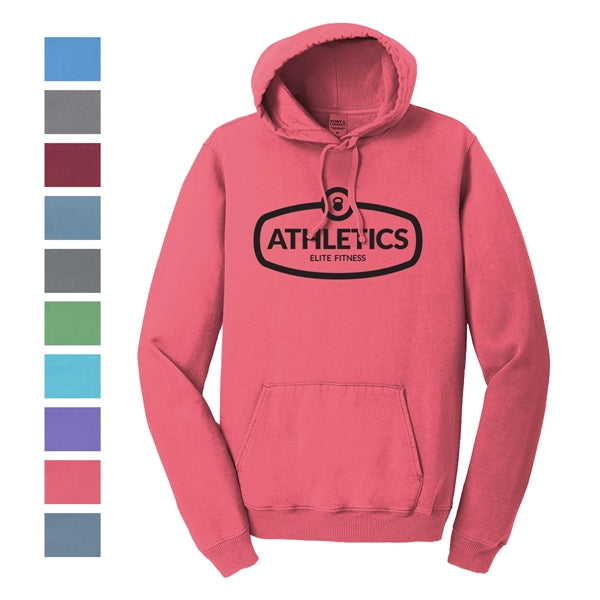 Pigment-dyed Hooded Sweatshirt