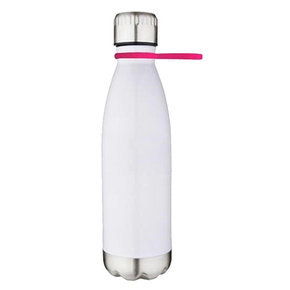 Stainless Steel Bottle  - 17oz ( With Silicon Strap )