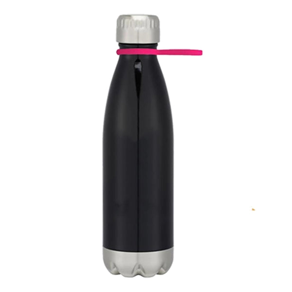 Stainless Steel Bottle  - 17oz ( With Silicon Strap )