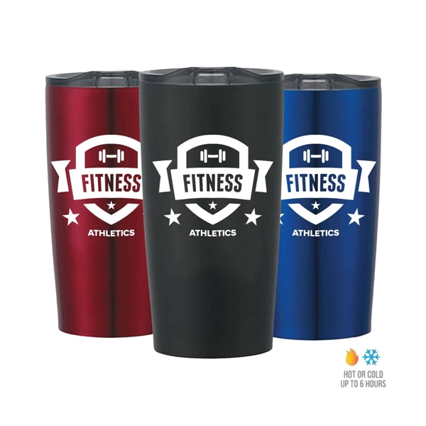 Sleek Stainless Steel Tumbler - 20 oz