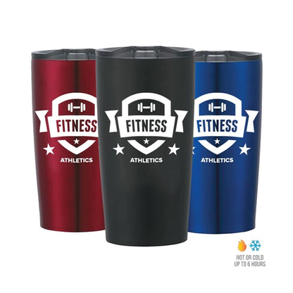 Sleek Stainless Steel Tumbler - 20 oz
