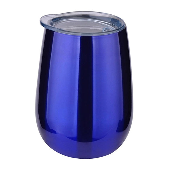 Stemless Wine Glass - 10 oz Stainless Steel