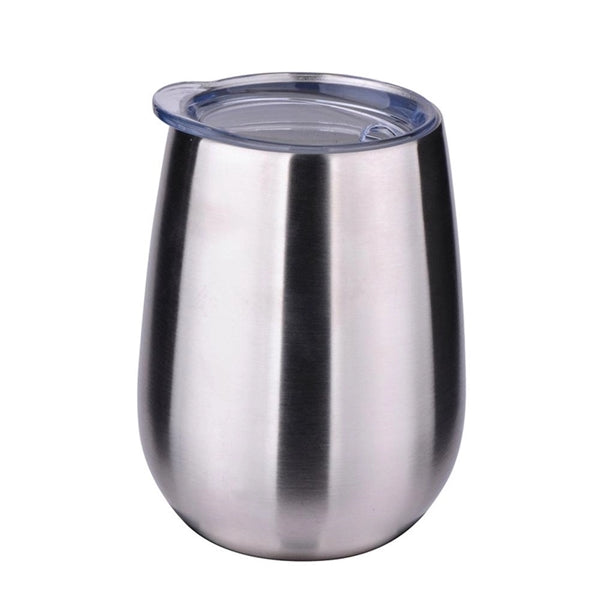 Stemless Wine Glass - 10 oz Stainless Steel