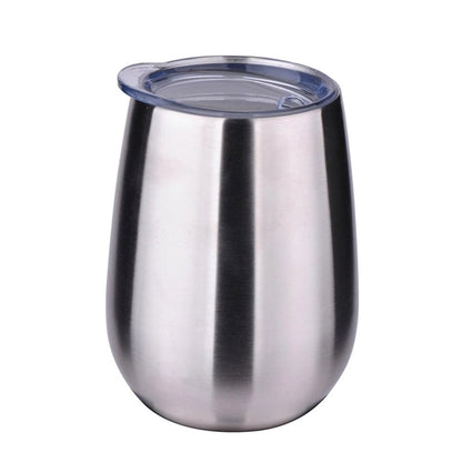 Stemless Wine Glass - 10 oz Stainless Steel