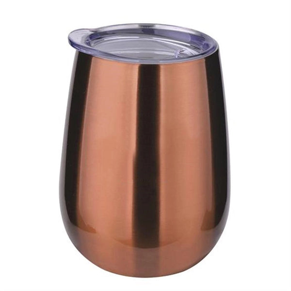 Stemless Wine Glass - 10 oz Stainless Steel