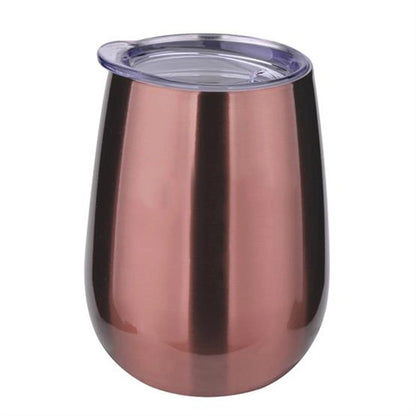 Stemless Wine Glass - 10 oz Stainless Steel