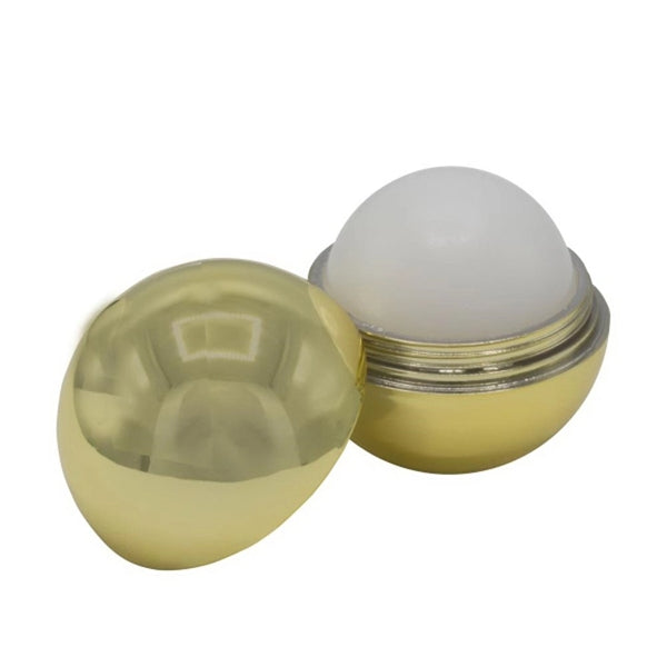 Round Metallic Lip Balms