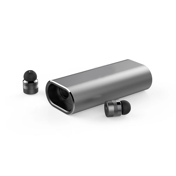 Two-In-One Wireless Earphones with Compact Power Bank