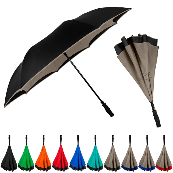 The Inversa Inverted Umbrella - Auto-Open, Reverse Closing