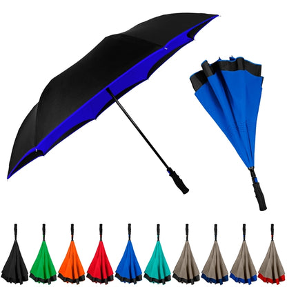 The Inversa Inverted Umbrella - Auto-Open, Reverse Closing