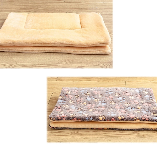 Pet Blanket Warm Plush Throw Sleep Soft Cushion Pad