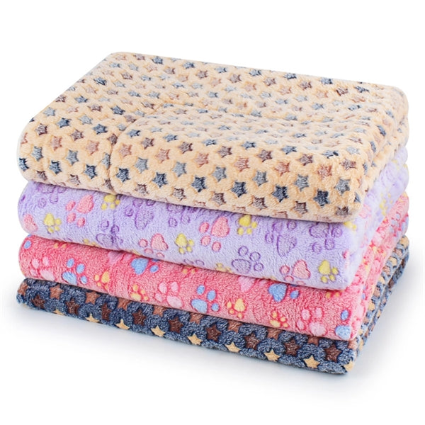 S/M/L/XL Pet Blanket Warm Plush Cushion Mat