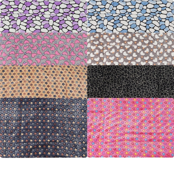 S/M/L/XL Pet Blanket Warm Plush Cushion Mat