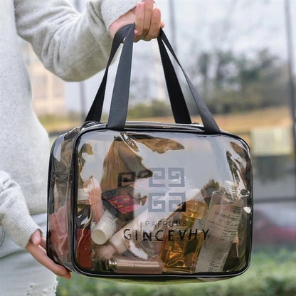 PVC Cosmetic Makeup Bags Printed Travel Bag