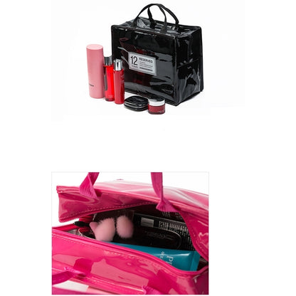 PU Leather Wash-bag Cosmetic Makeup Travlling Bag