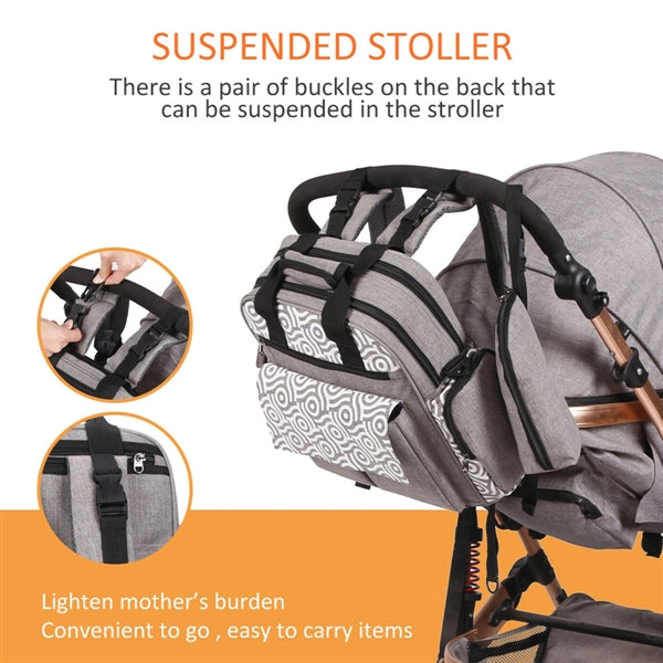 Baby Changing Bag Backpack  Diaper Bag