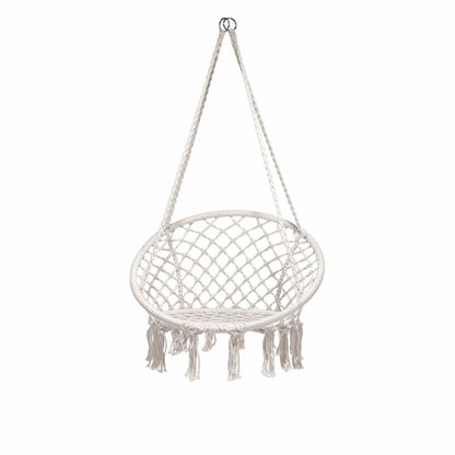 Hand-Knitted Tassel Swing, Hanging Basket, Hanging Chair