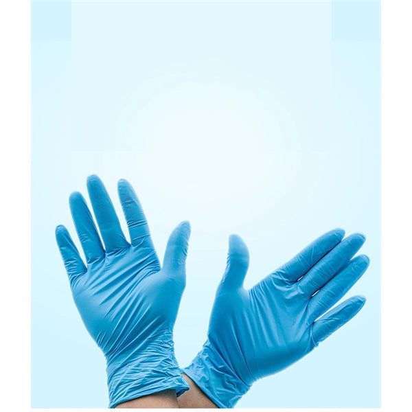 Blue Latex Disposable Gloves
