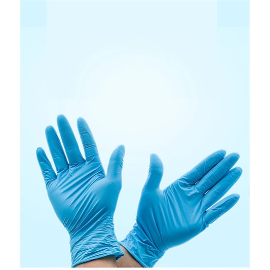 Blue Latex Disposable Gloves