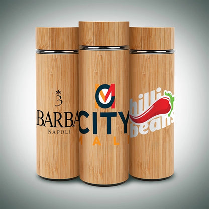 16oz. Vacuum-Sealed Eco Bamboo Bottle