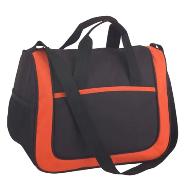 Two tone portfolio mesh bottle holder