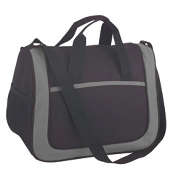 Two tone portfolio mesh bottle holder