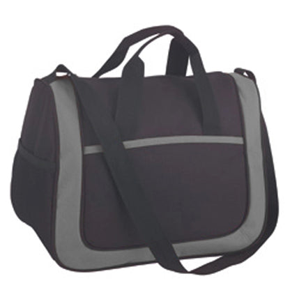 Two tone portfolio mesh bottle holder