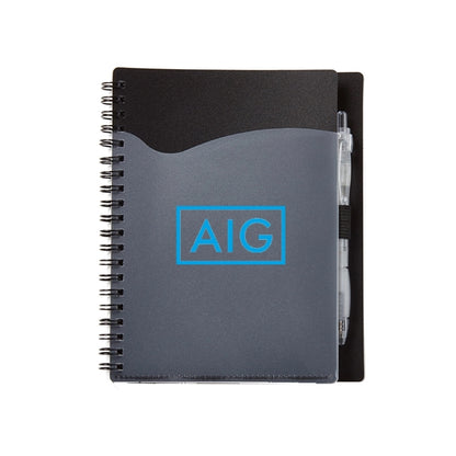 Notebook with Front Pocket