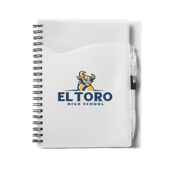 Notebook with Front Pocket